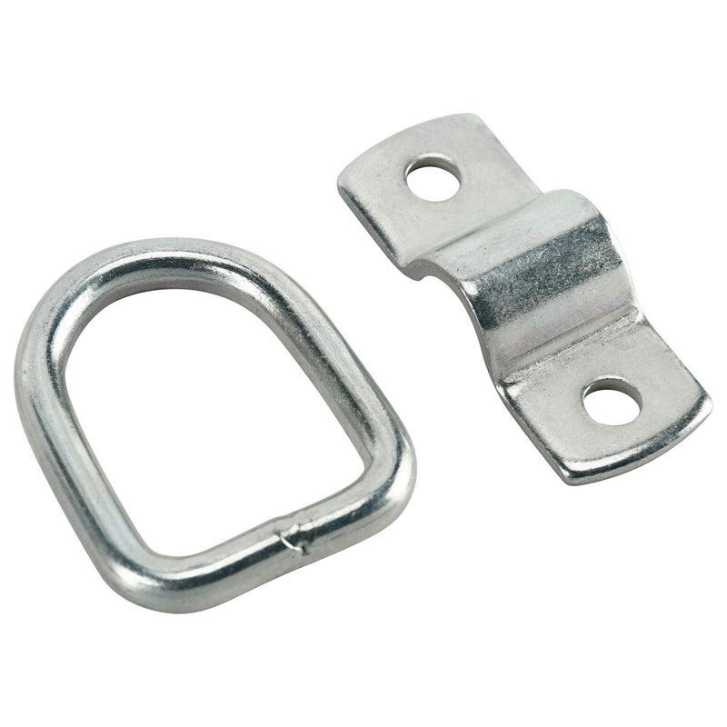DasMarine D-Ring Tie Downs, 1/4" D-Rings Anchor Lashing Rings for Loads on Trailers, Trucks, RVs, Campers, Vans, ATVs, SUVs, Boats, Motorcycles & More, 1200 lb Capacity per Ring (12) - Image 3